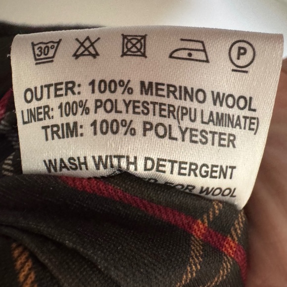 Barbour Storm Half Zip Merino Wool Waterproof Sweater in Loden Grey Green M - Picture 5 of 8